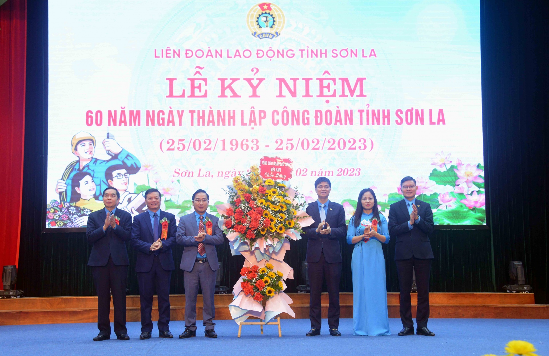 Kỷ niệm 60 năm ngày thành lập Công đoàn tỉnh Sơn La