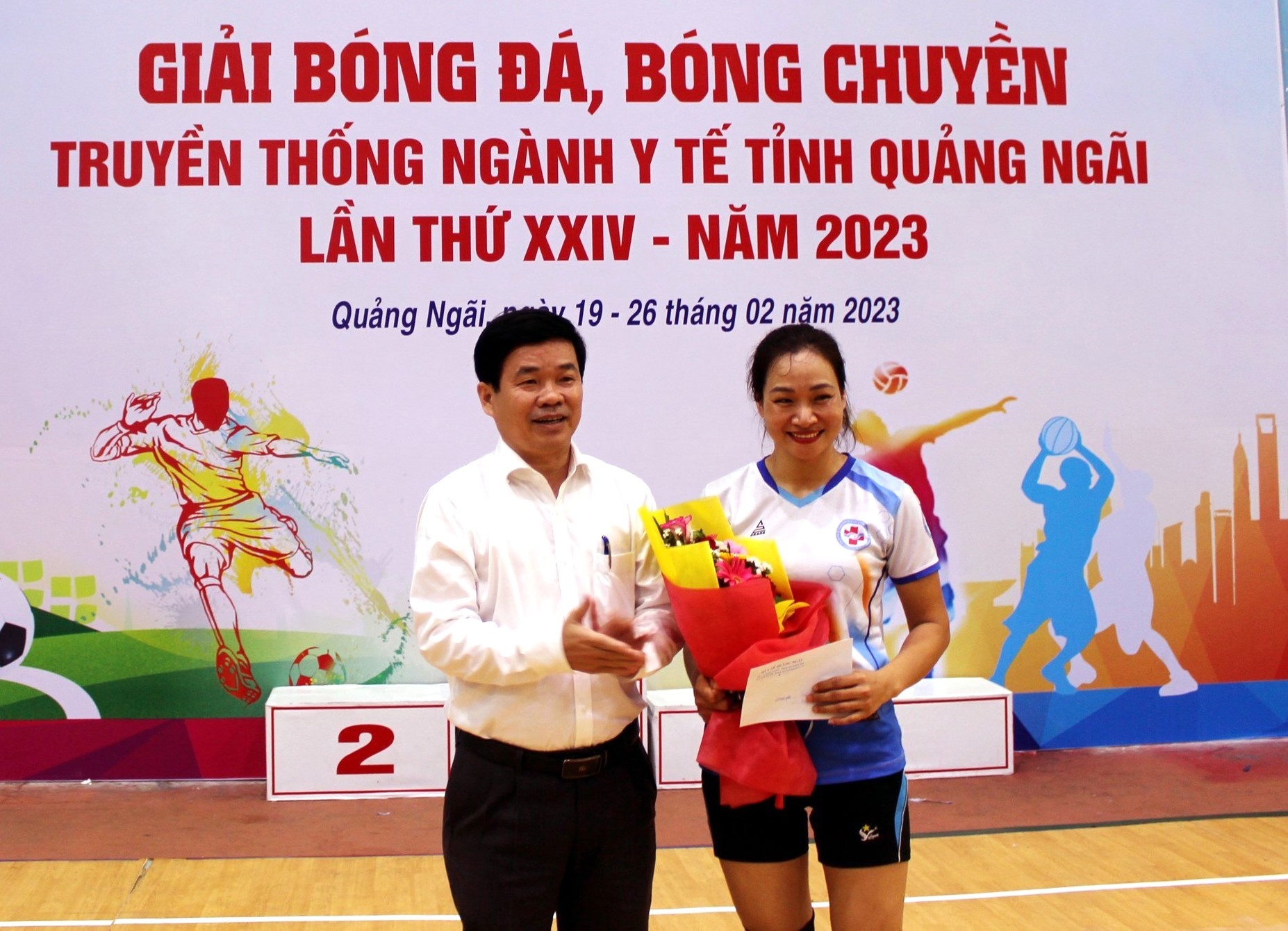 Giải bóng đá, bóng chuyền Công đoàn ngành Y tế Quảng Ngãi: Sôi nổi, hấp dẫn Giải bóng đá, bóng chuyền Công đoàn ngành Y tế Quảng Ngãi: Sôi nổi, hấp dẫn