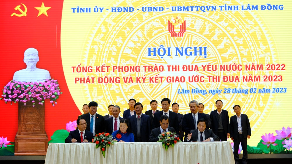 Lâm Đồng: Phát huy hiệu quả từ phong trào thi đua yêu nước năm 2022 Lâm Đồng: Phát huy hiệu quả từ phong trào thi đua yêu nước năm 2022