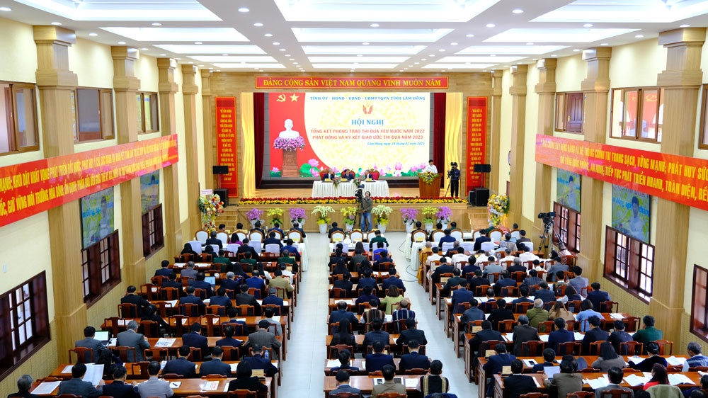 Lâm Đồng: Phát huy hiệu quả từ phong trào thi đua yêu nước năm 2022 Lâm Đồng: Phát huy hiệu quả từ phong trào thi đua yêu nước năm 2022