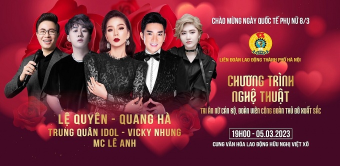 Hà Nội sẽ tổ chức tri ân nữ cán bộ, đoàn viên Công đoàn Thủ đô xuất sắc năm 2023 Hà Nội sẽ tổ chức tri ân nữ cán bộ, đoàn viên Công đoàn Thủ đô xuất sắc năm 2023