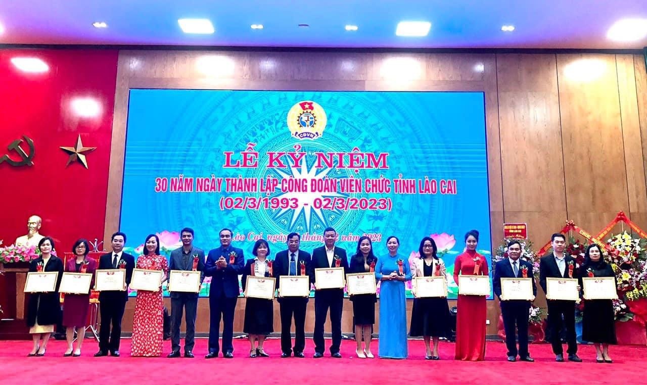 Công đoàn Viên chức tỉnh Lào Cai kỷ niệm 30 năm ngày thành lập