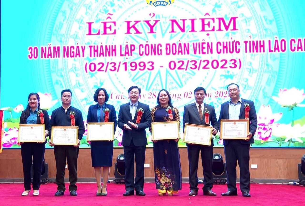Công đoàn Viên chức tỉnh Lào Cai kỷ niệm 30 năm ngày thành lập