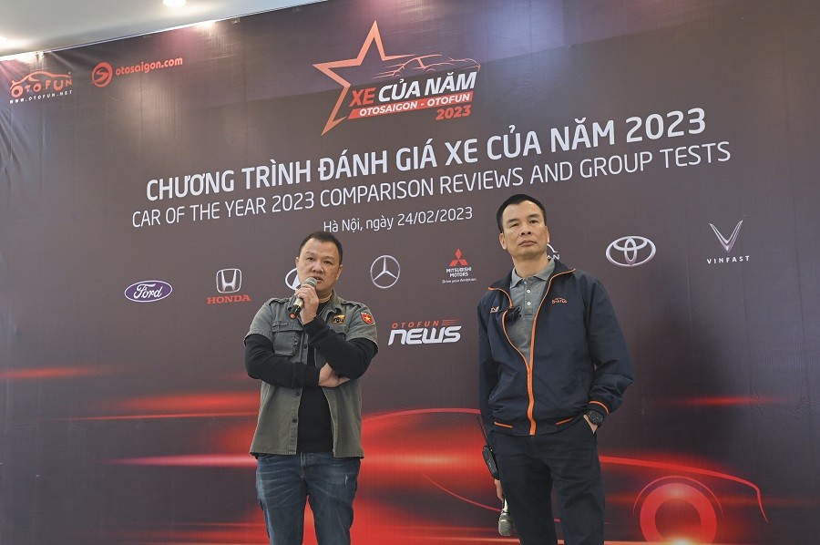 Hội đồng giám khảo XE CỦA NĂM 2023 đánh giá cao chương trình lái thử xe Hội đồng giám khảo XE CỦA NĂM 2023 đánh giá cao chương trình lái thử xe