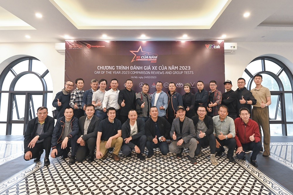 Hội đồng giám khảo XE CỦA NĂM 2023 đánh giá cao chương trình lái thử xe Hội đồng giám khảo XE CỦA NĂM 2023 đánh giá cao chương trình lái thử xe