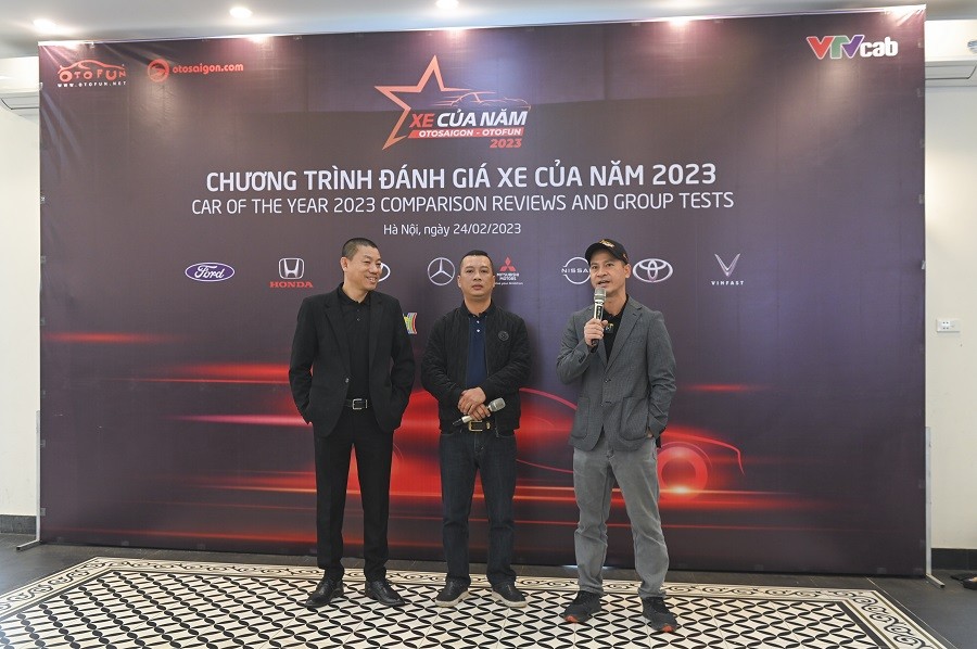 Hội đồng giám khảo XE CỦA NĂM 2023 đánh giá cao chương trình lái thử xe Hội đồng giám khảo XE CỦA NĂM 2023 đánh giá cao chương trình lái thử xe