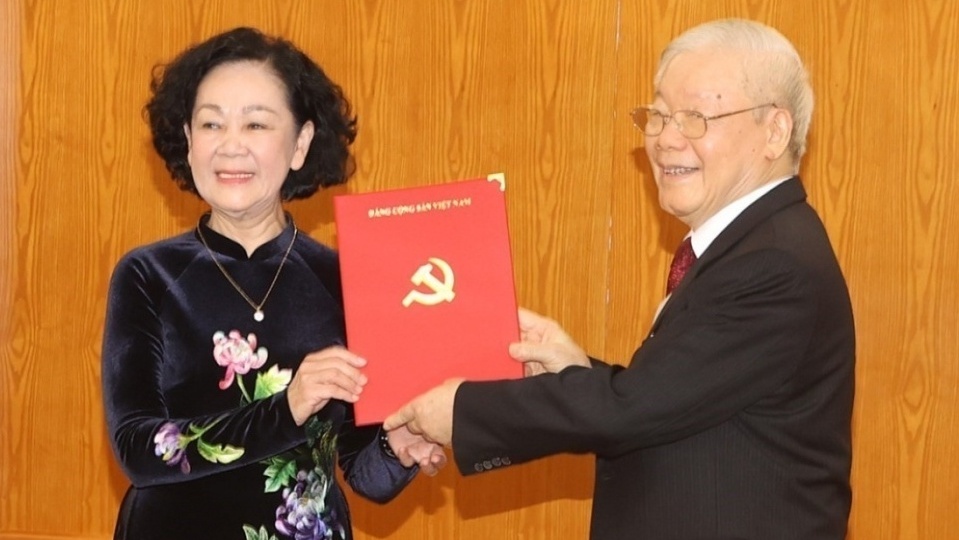 Bộ Chính trị phân công bà Trương Thị Mai làm Thường trực Ban Bí thư