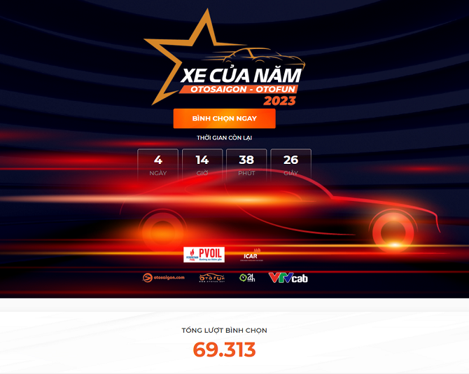 Top 3 mẫu xe được bình chọn nhiều nhất trên trang Xe Của Năm 2023 Top 3 mẫu xe được bình chọn nhiều nhất trên trang Xe Của Năm 2023