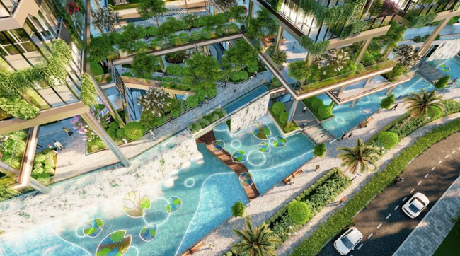 Sức hấp dẫn từ những “khu vườn trên không” tại dự án Sunshine Green Iconic ảnh 4