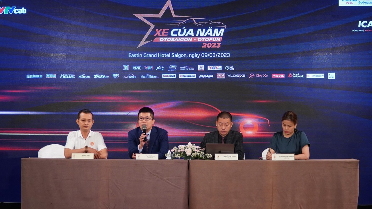 Kết quả chung cuộc top ba đứng đầu mỗi phân khúc bình chọn Xe Của Năm 2023