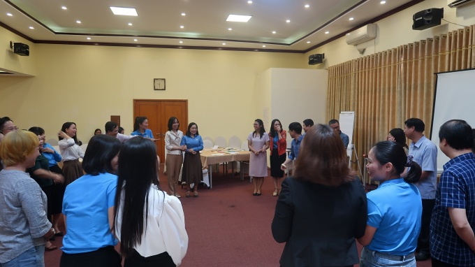 Tổng LĐLĐVN tổ chức đào tạo giảng viên nguồn về phòng, chống QRTD tại nơi làm việc Tổng LĐLĐVN tổ chức đào tạo giảng viên nguồn về phòng, chống QRTD tại nơi làm việc