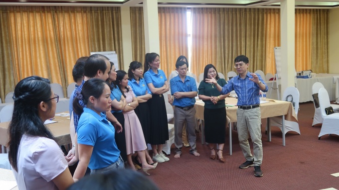 Tổng LĐLĐVN tổ chức đào tạo giảng viên nguồn về phòng, chống QRTD tại nơi làm việc Tổng LĐLĐVN tổ chức đào tạo giảng viên nguồn về phòng, chống QRTD tại nơi làm việc