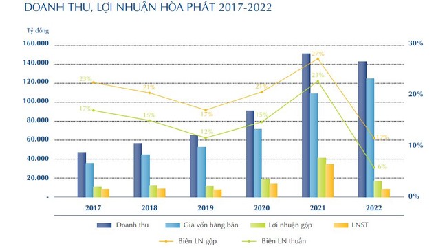 Lợi nhuận năm 2022 giảm sâu, Hòa Phát &quot;cắt&quot; cả trăm tỷ đồng thù lao của hội đồng quản trị  ảnh 2