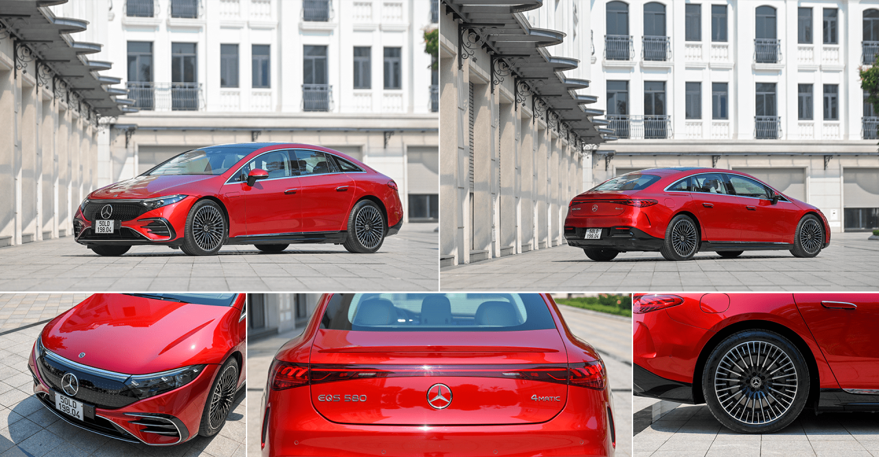 Mercedes-Benz EQS580 - Định nghĩa xe điện hạng sang Mercedes-Benz EQS580 - Định nghĩa xe điện hạng sang