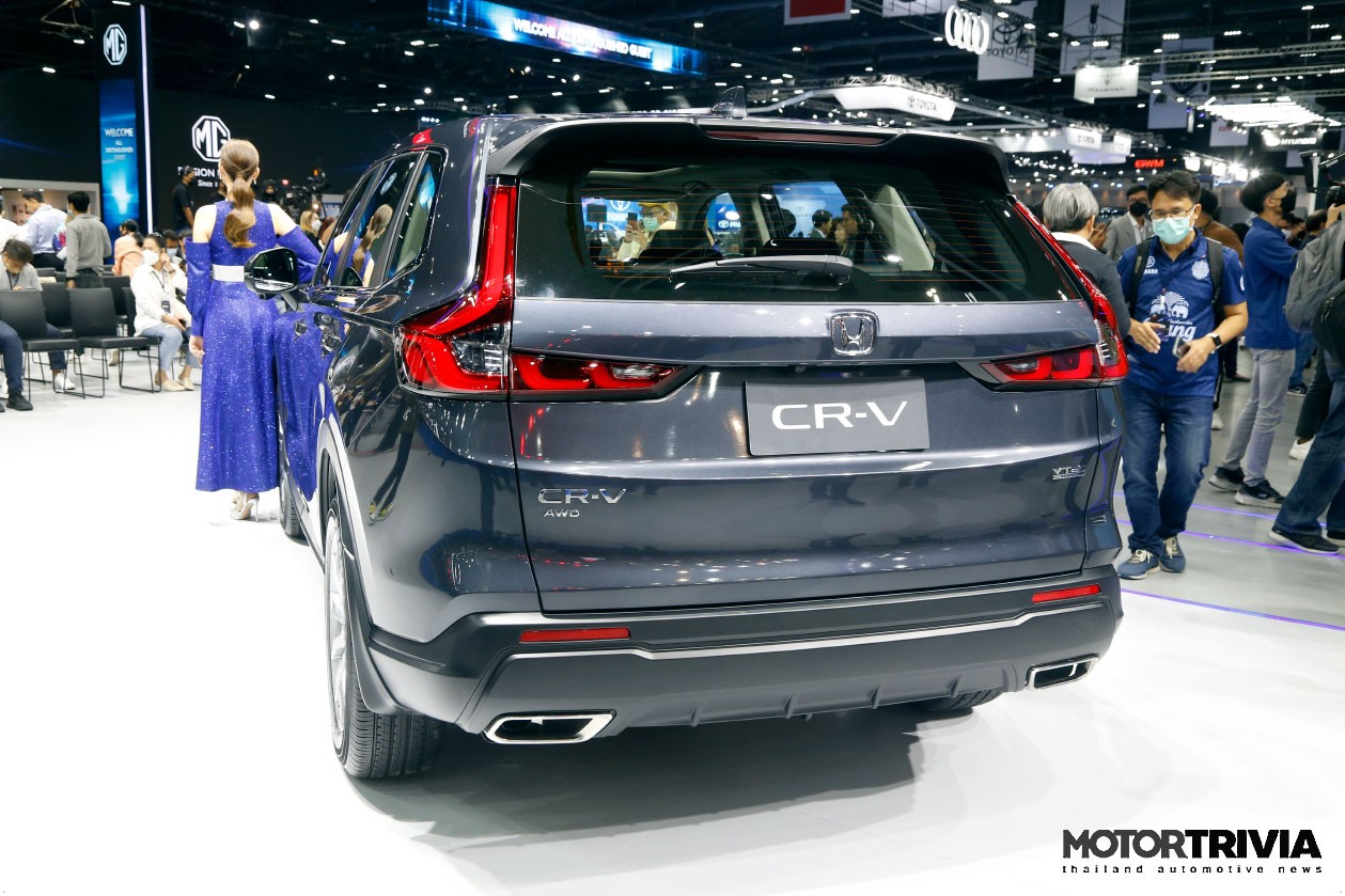 Hình thực tế Honda CR-V 2023 tại Thái Lan Hình thực tế Honda CR-V 2023 tại Thái Lan
