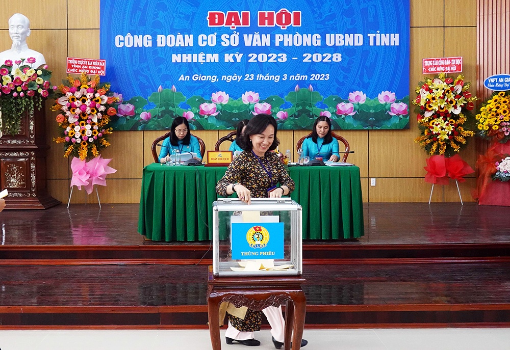 An Giang: Đại hội công đoàn cơ sở Văn phòng UBND tỉnh