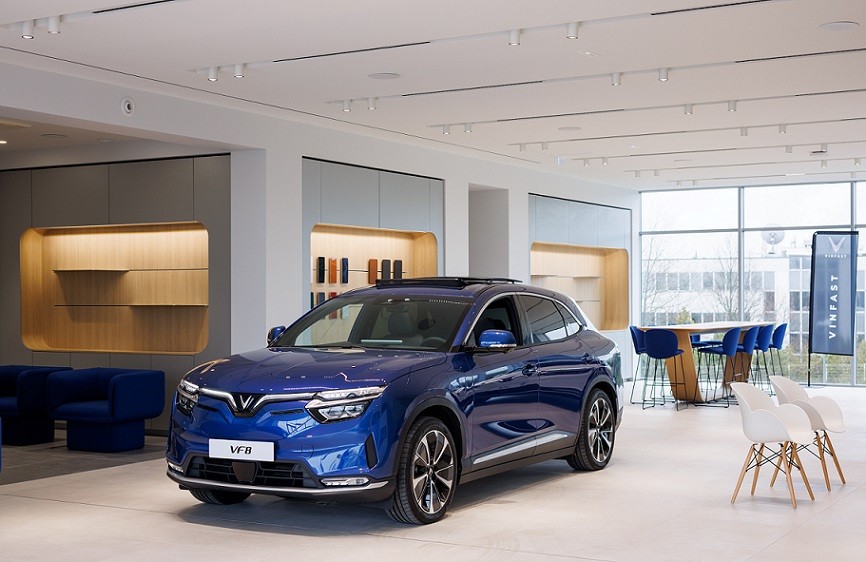 VinFast mở thêm nhiều showroom tại Pháp