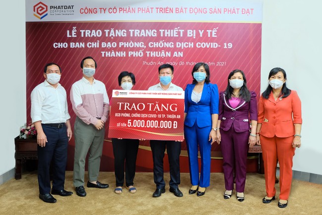 Phát Đạt được tỉnh Bình Dương vinh danh vì đóng góp cho cộng đồng ảnh 1