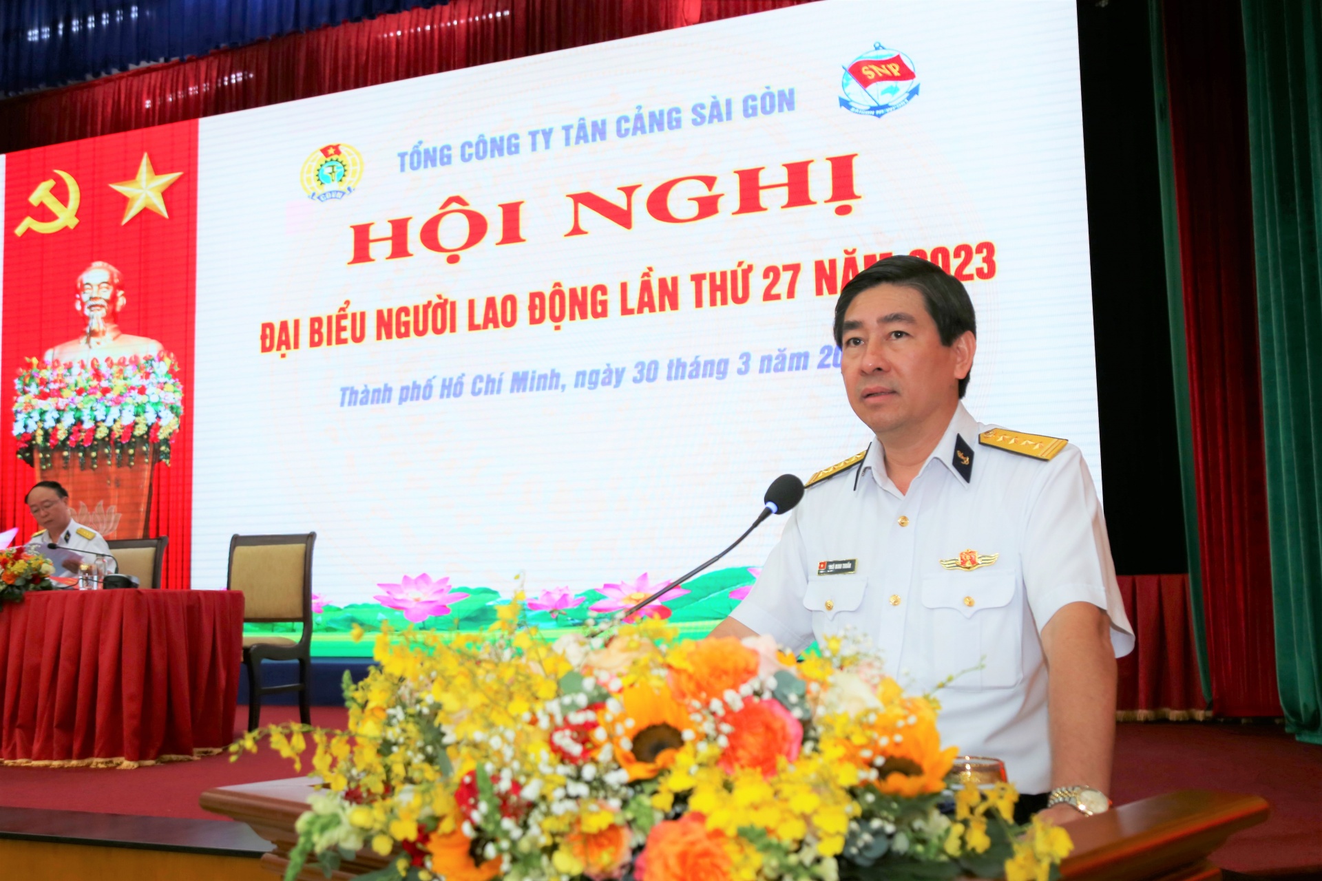 Tổng Công ty Tân Cảng Sài Gòn tổ chức Hội nghị đại biểu người lao động năm 2023