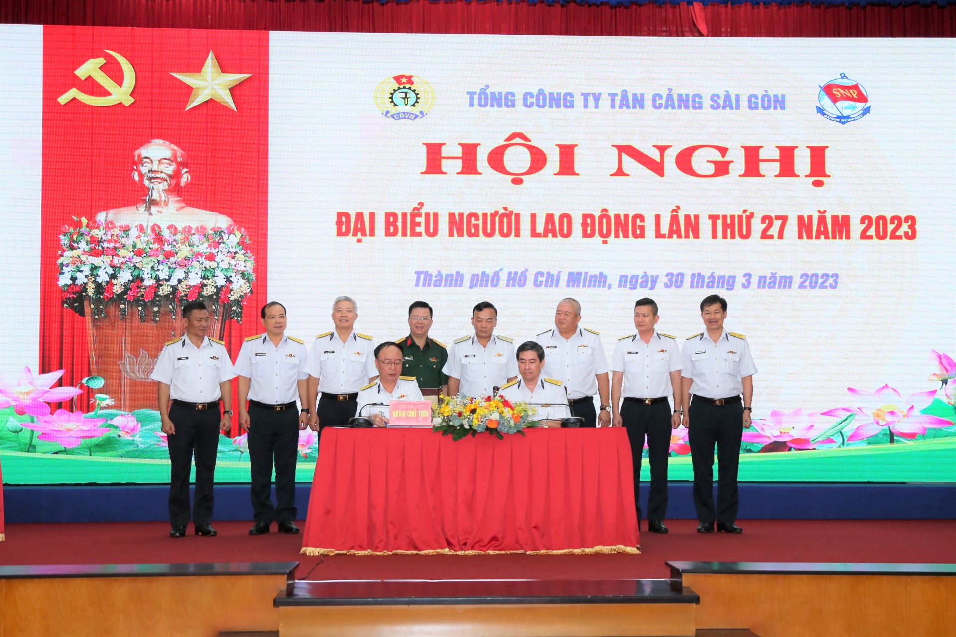 Tổng Công ty Tân Cảng Sài Gòn tổ chức Hội nghị đại biểu người lao động năm 2023