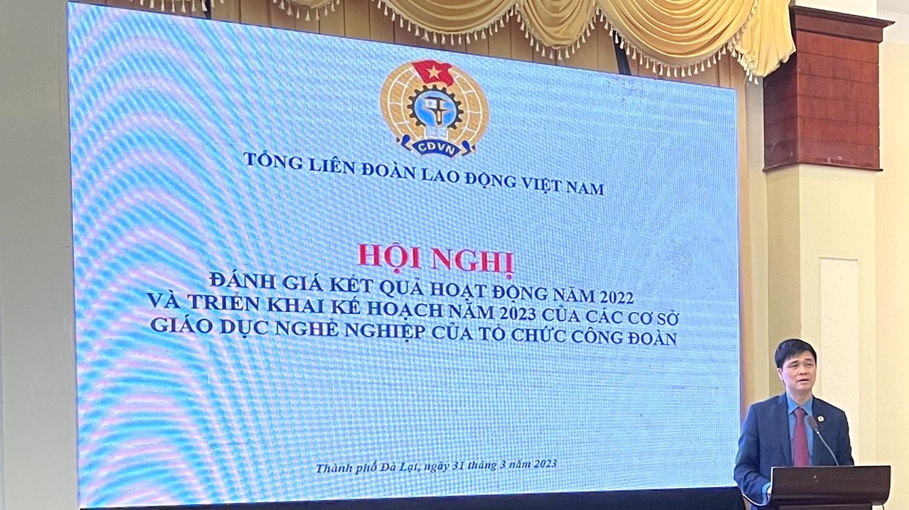Hội nghị triển khai kế hoạch giáo dục nghề nghiệp năm 2023 của tổ chức Công đoàn Hội nghị triển khai kế hoạch giáo dục nghề nghiệp năm 2023 của tổ chức Công đoàn