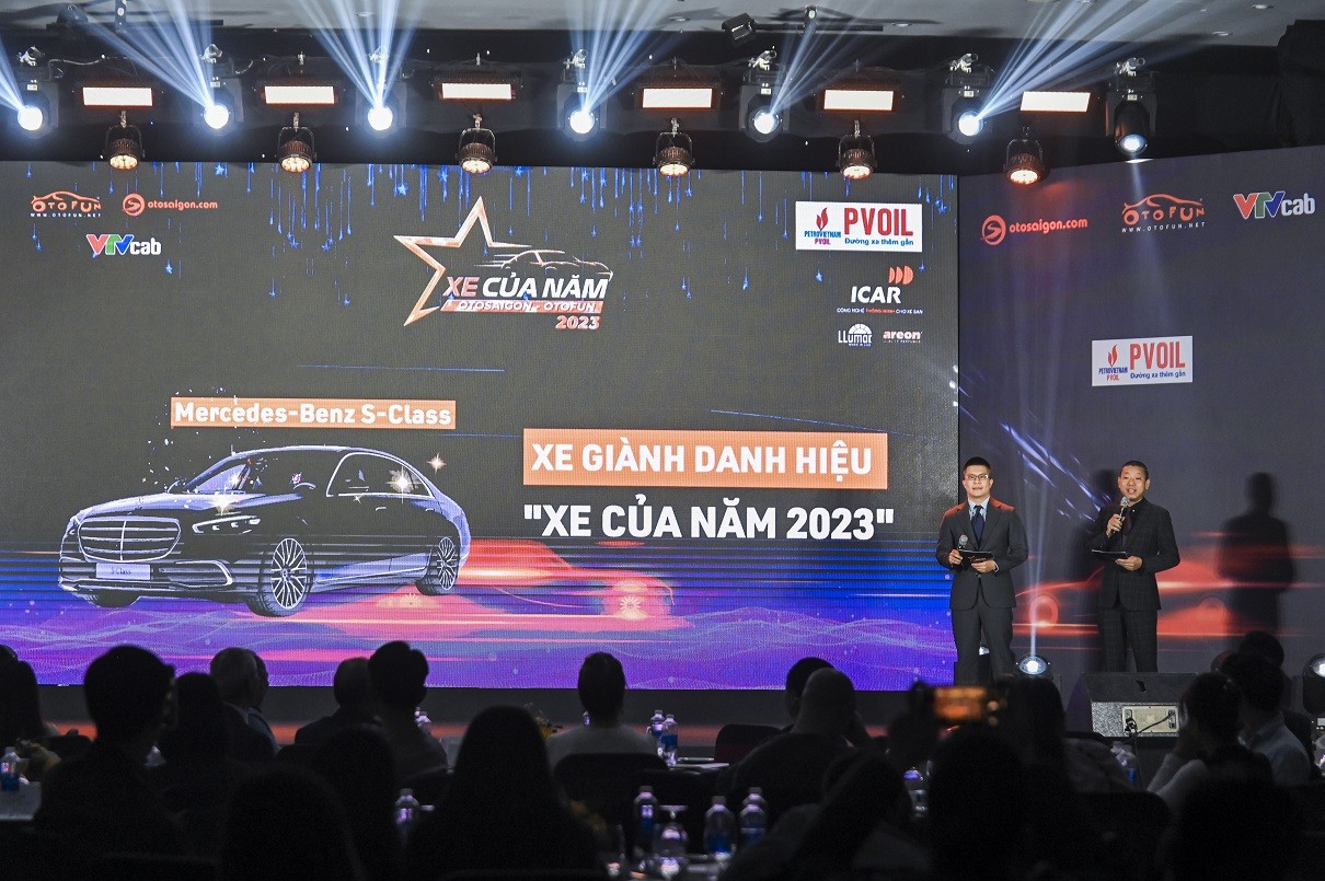 Mercedes-Benz S-Class giành danh hiệu XE CỦA NĂM 2023 Mercedes-Benz S-Class giành danh hiệu XE CỦA NĂM 2023