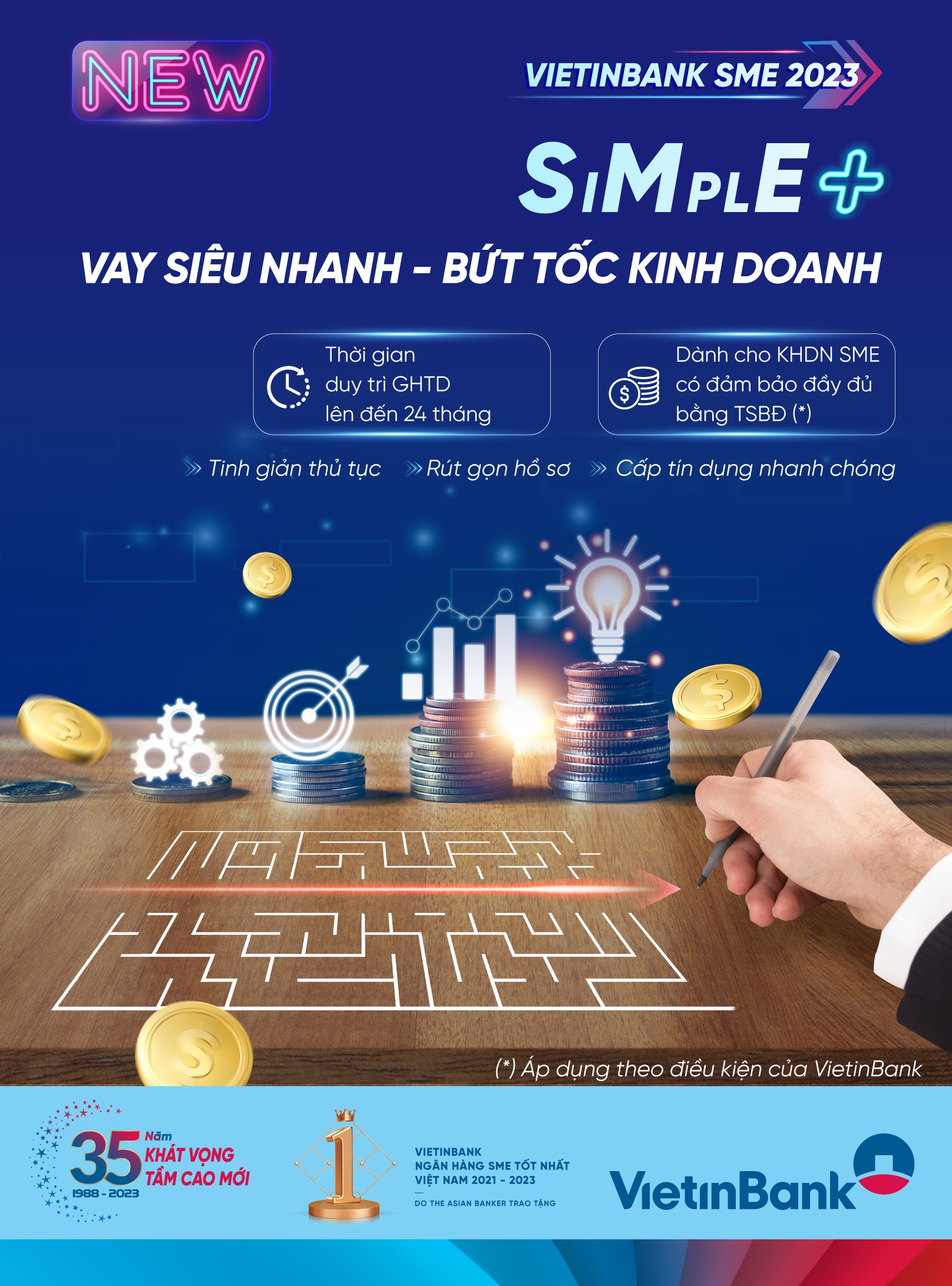 VietinBank SME SIMPLE+: Giải pháp đột phá dành cho doanh nghiệp vừa và nhỏ