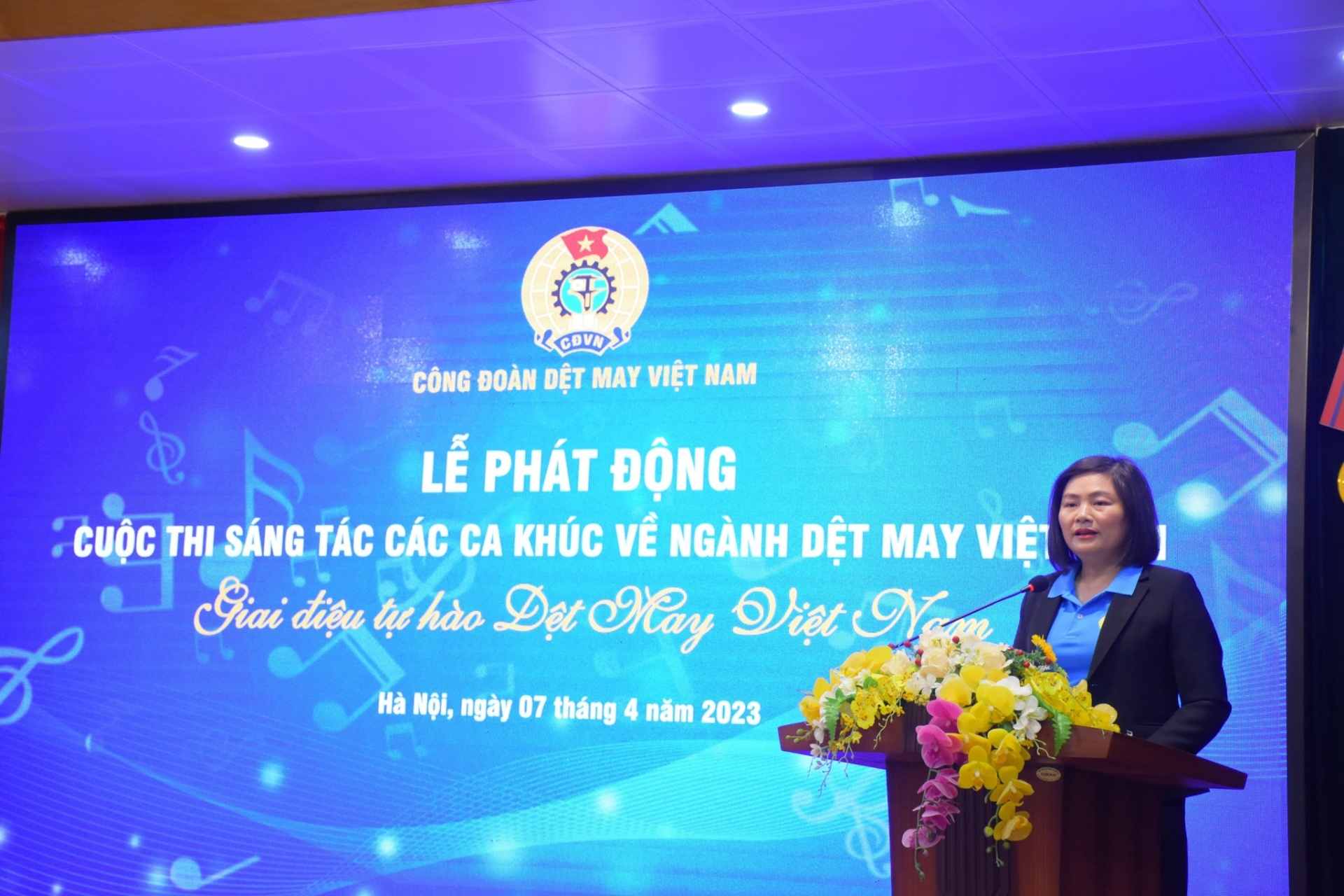 Phát động Cuộc thi sáng tác ca khúc mang chủ đề "Giai điệu tự hào Dệt May Việt Nam" Phát động Cuộc thi sáng tác ca khúc mang chủ đề "Giai điệu tự hào Dệt May Việt Nam"