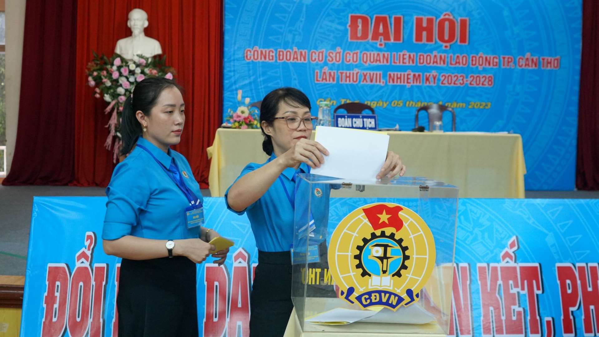 Đại hội Công đoàn cơ sở Cơ quan LĐLĐ TP Cần Thơ