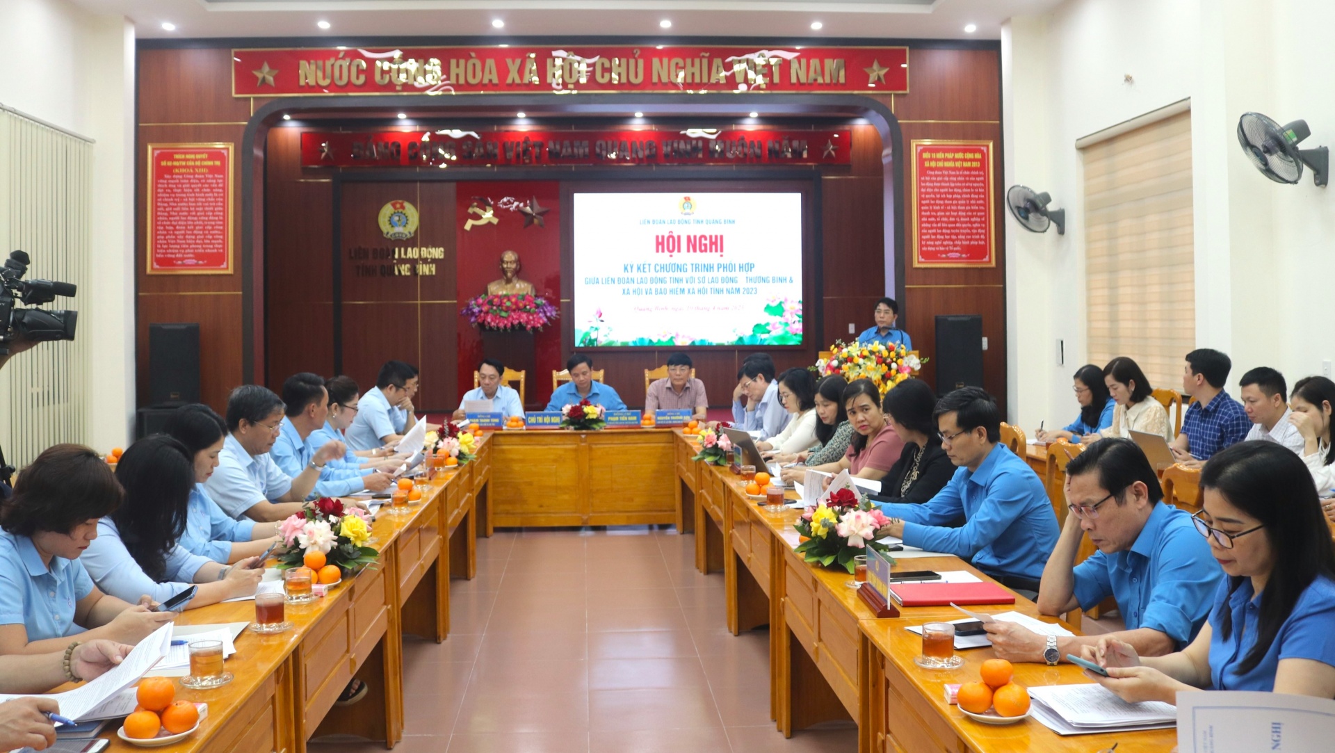 LĐLĐ tỉnh Quảng Bình phối hợp với BHXH, Sở LĐ-TB&XH để bảo vệ quyền lợi đoàn viên, NLĐ