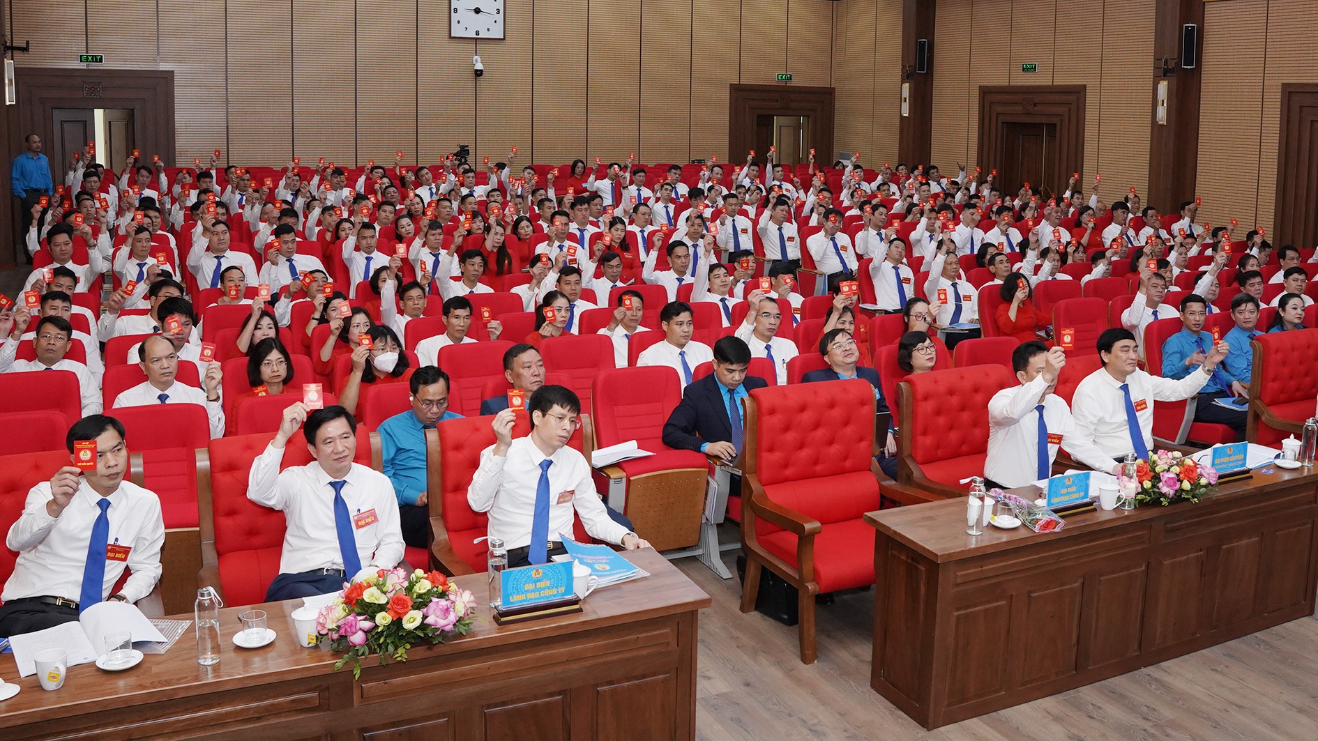 Đại hội Công đoàn Công ty Cổ phần Than Vàng Danh: Phát huy truyền thống: “Kỷ luật – Đồng tâm” của giai cấp công nhân vùng Mỏ Đại hội Công đoàn Công ty Cổ phần Than Vàng Danh: Phát huy truyền thống: “Kỷ luật – Đồng tâm” của giai cấp công nhân vùng Mỏ