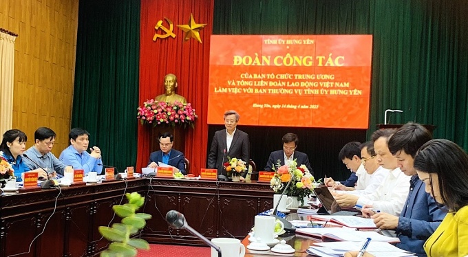 Khảo sát tình hình giao, quản lý, sử dụng biên chế khối Đảng, đoàn thể tại Hưng Yên Khảo sát tình hình giao, quản lý, sử dụng biên chế khối Đảng, đoàn thể tại Hưng Yên