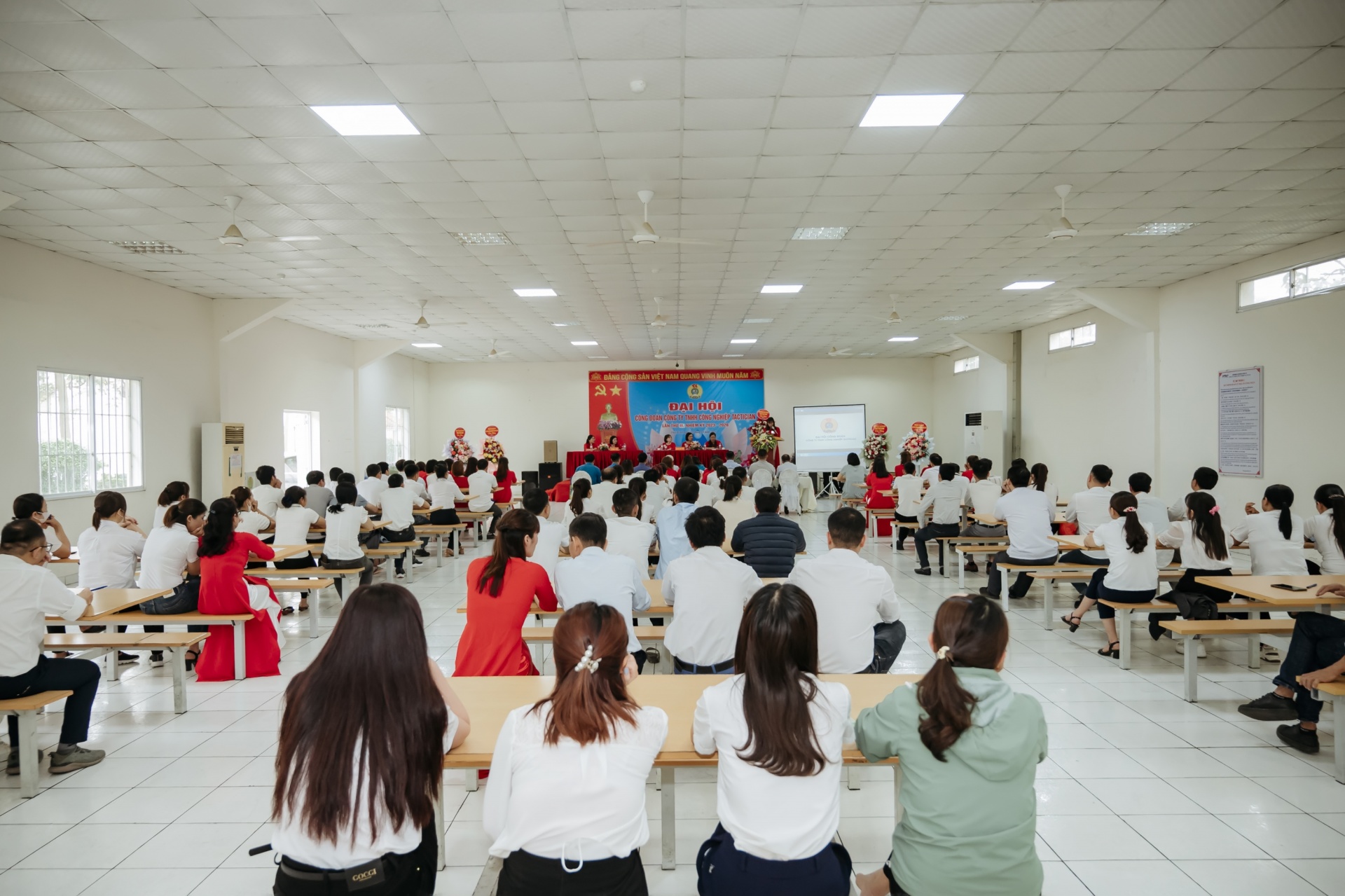 Công ty TNHH Công nghiệp TACTICIAN tổ chức thành công Đại hội công đoàn cơ sở Công ty TNHH Công nghiệp TACTICIAN tổ chức thành công Đại hội công đoàn cơ sở