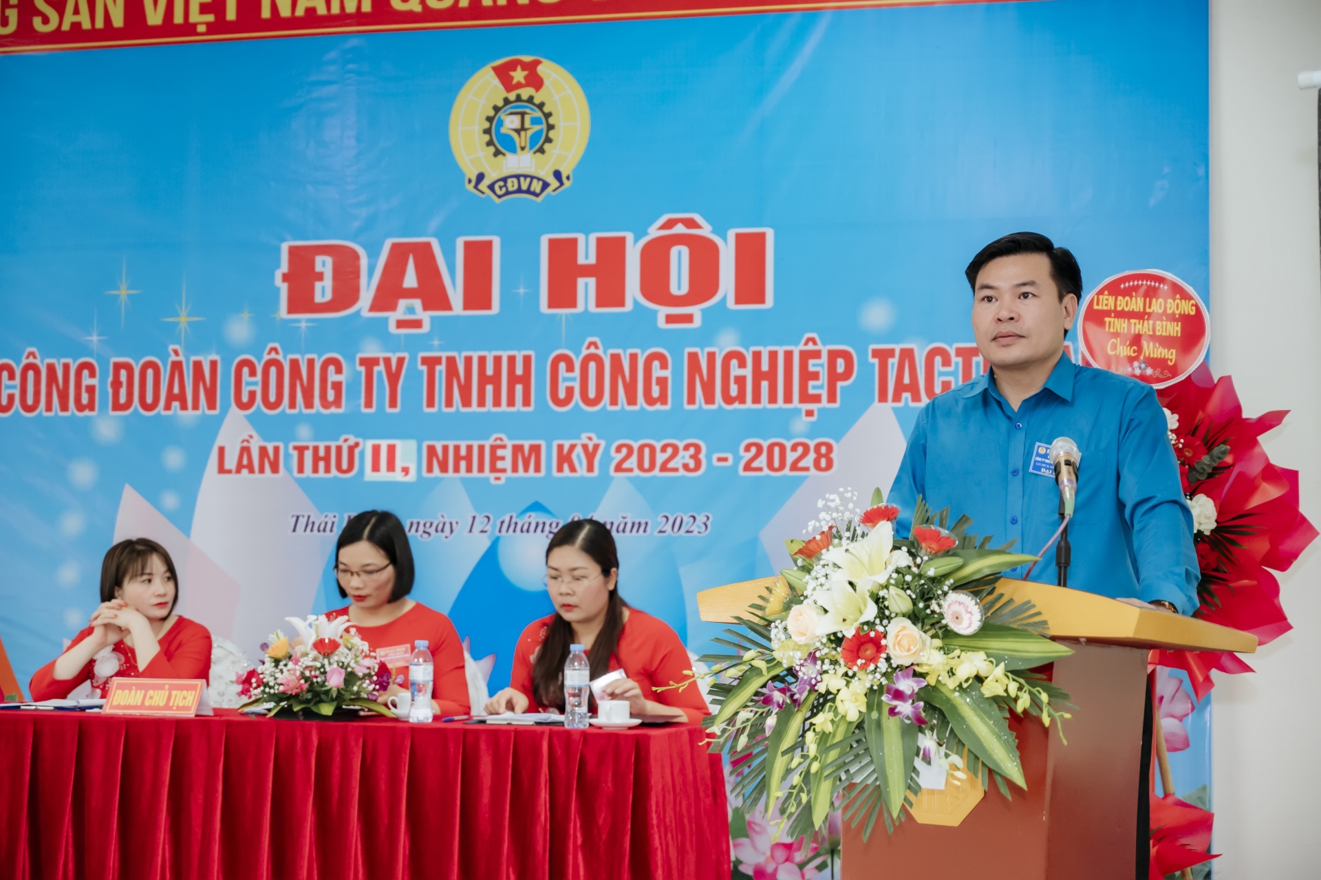 Công ty TNHH Công nghiệp TACTICIAN tổ chức thành công Đại hội công đoàn cơ sở Công ty TNHH Công nghiệp TACTICIAN tổ chức thành công Đại hội công đoàn cơ sở