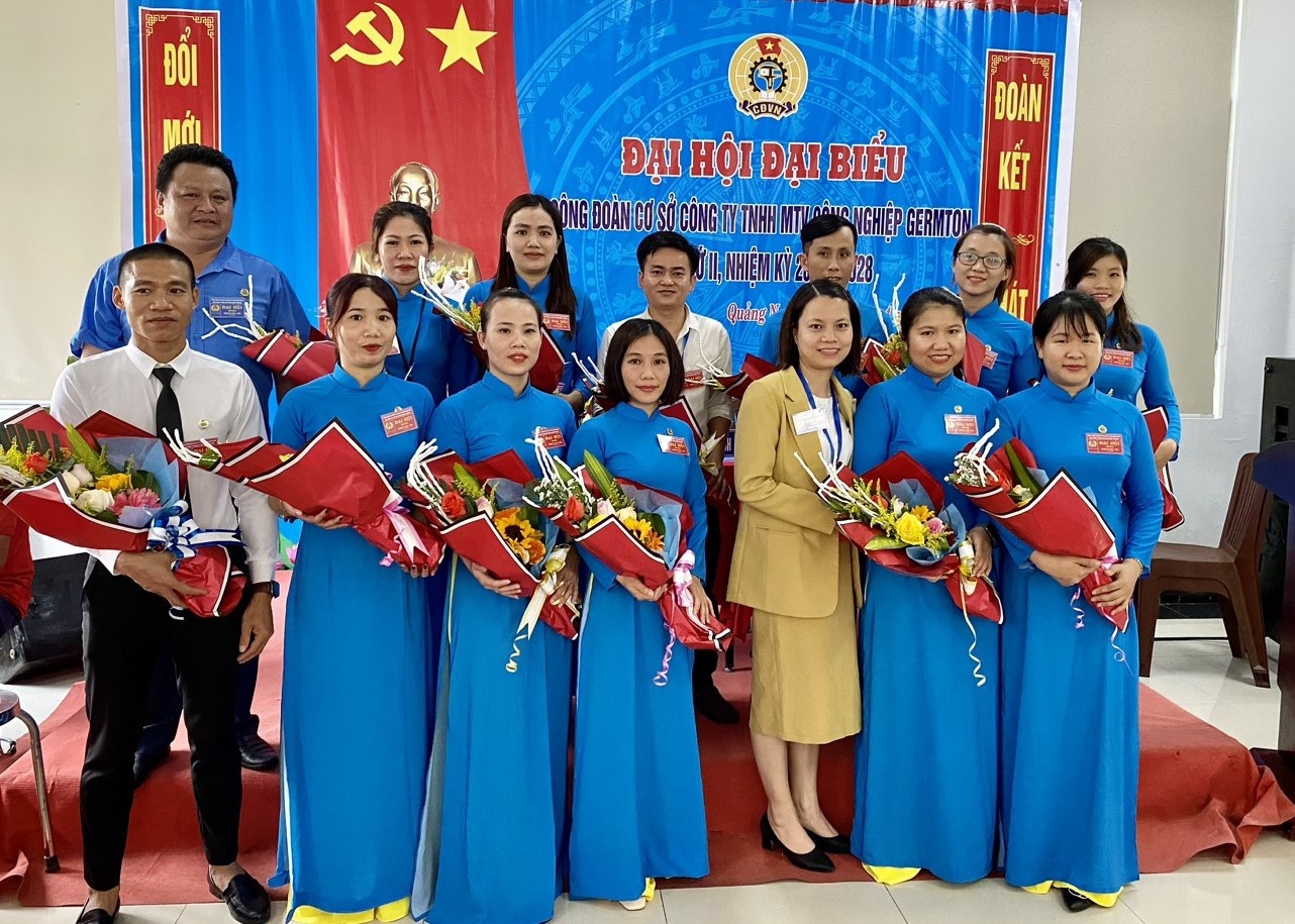 Tiếng nói người lao động tại Đại hội Công đoàn cơ sở Công ty Germton Tiếng nói người lao động tại Đại hội Công đoàn cơ sở Công ty Germton