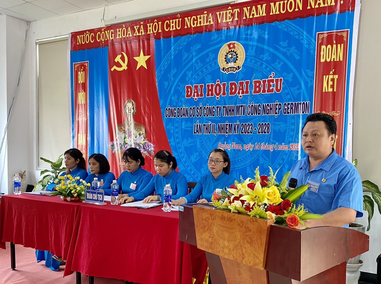 Tiếng nói người lao động tại Đại hội Công đoàn cơ sở Công ty Germton Tiếng nói người lao động tại Đại hội Công đoàn cơ sở Công ty Germton