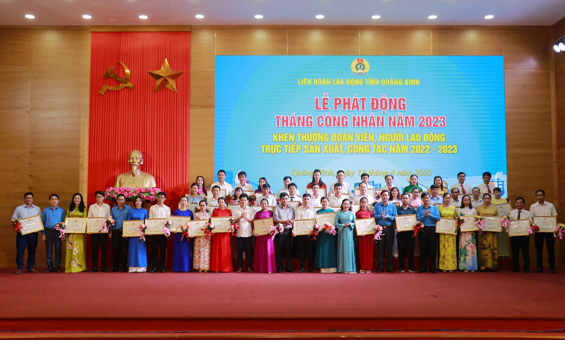 LĐLĐ tỉnh Quảng Bình khởi động Tháng Công nhân năm 2023