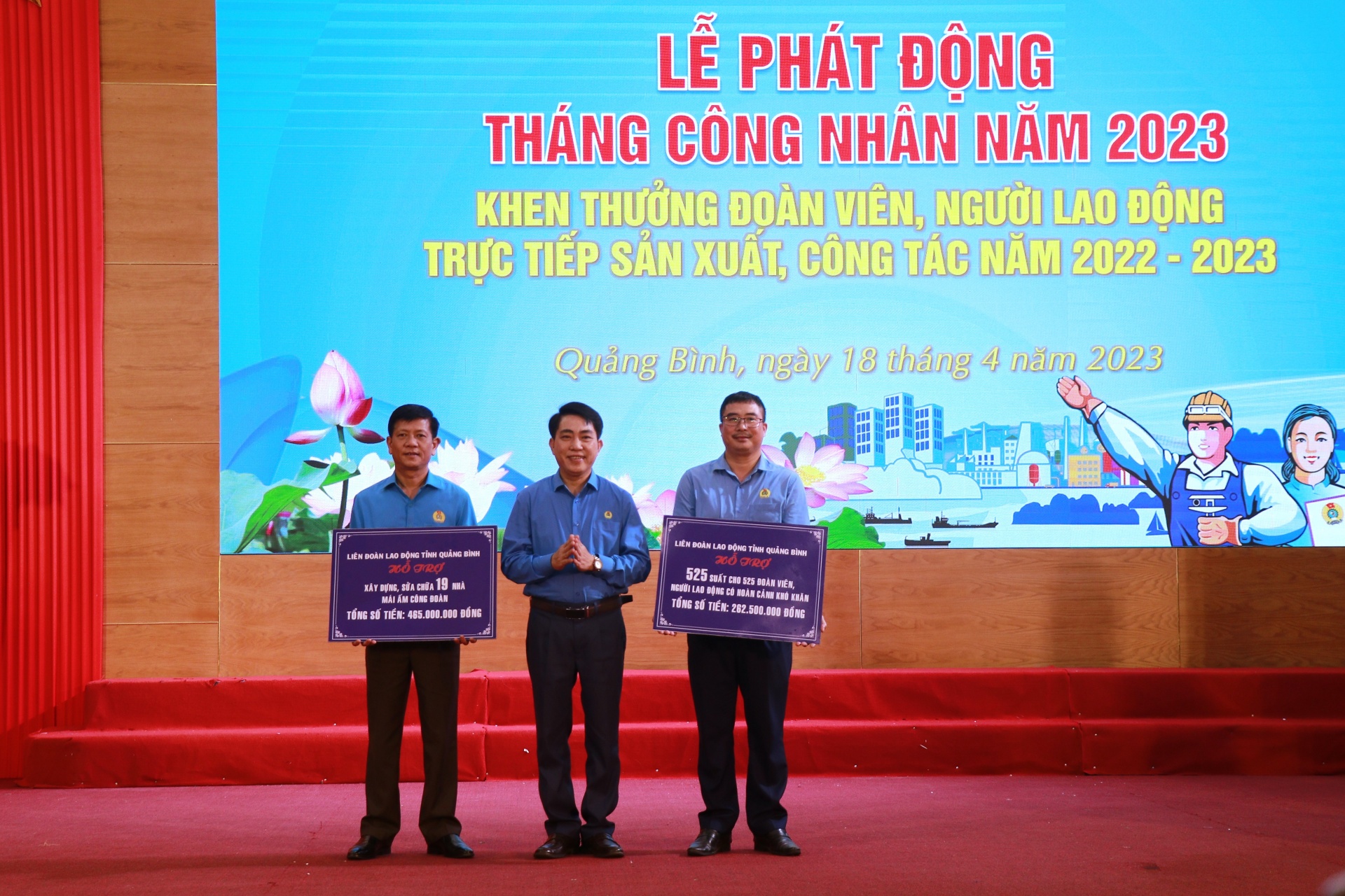 LĐLĐ tỉnh Quảng Bình khởi động Tháng Công nhân năm 2023