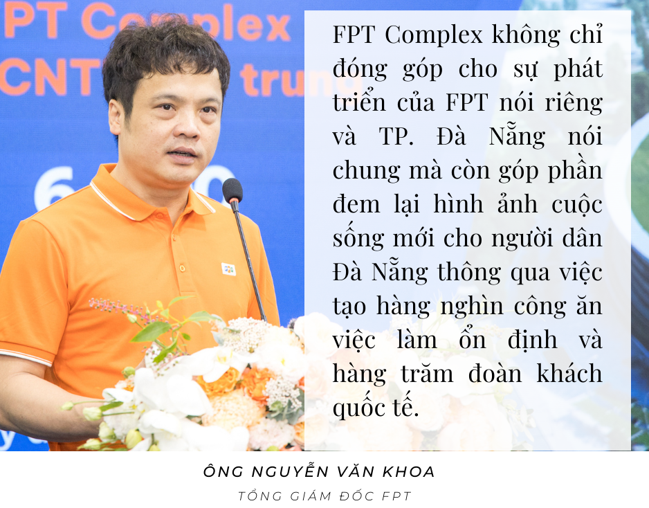 Dự kiến khoảng 10.000 kỹ sư làm việc ở FPT Complex Đà Nẵng cuối năm 2023 Dự kiến khoảng 10.000 kỹ sư làm việc ở FPT Complex Đà Nẵng cuối năm 2023