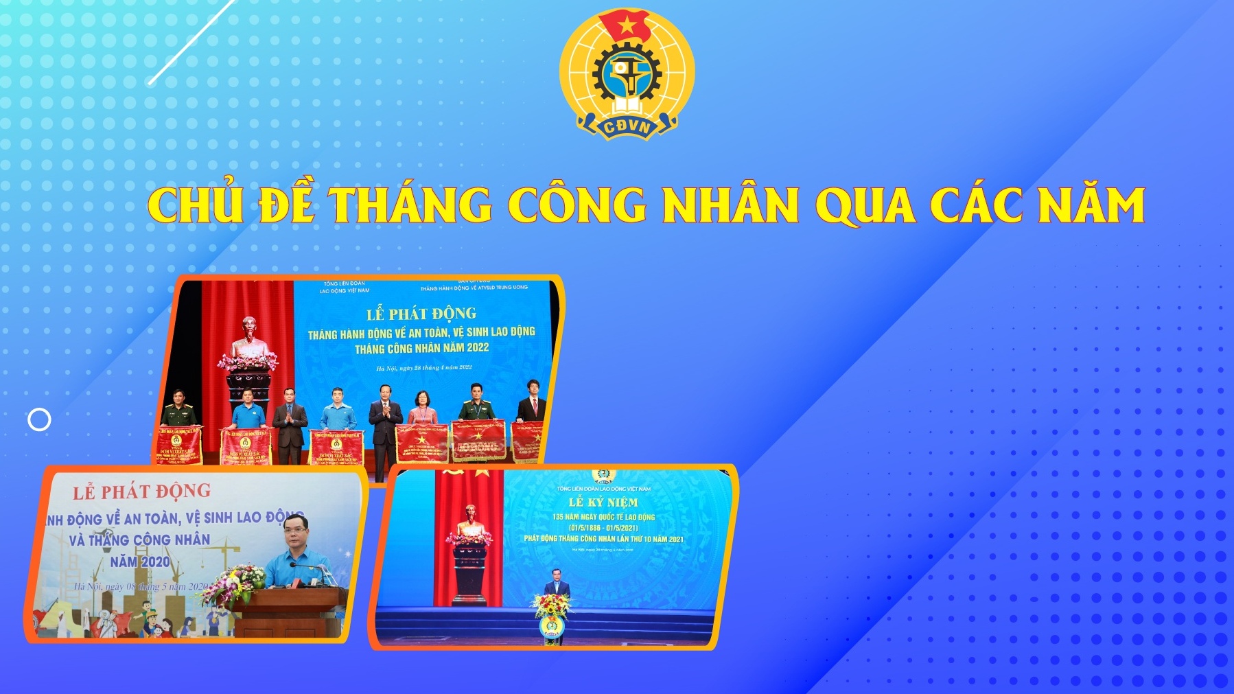 Chủ đề Tháng Công nhân qua các năm