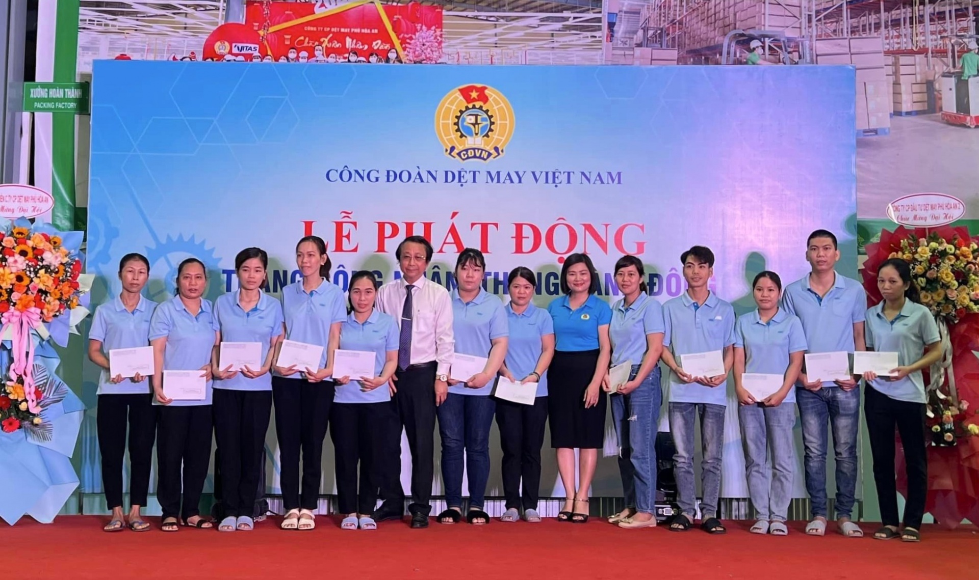 Công đoàn Dệt May Việt Nam phát động Tháng Công nhân, Tháng hành động về ATVSLĐ tại Huế