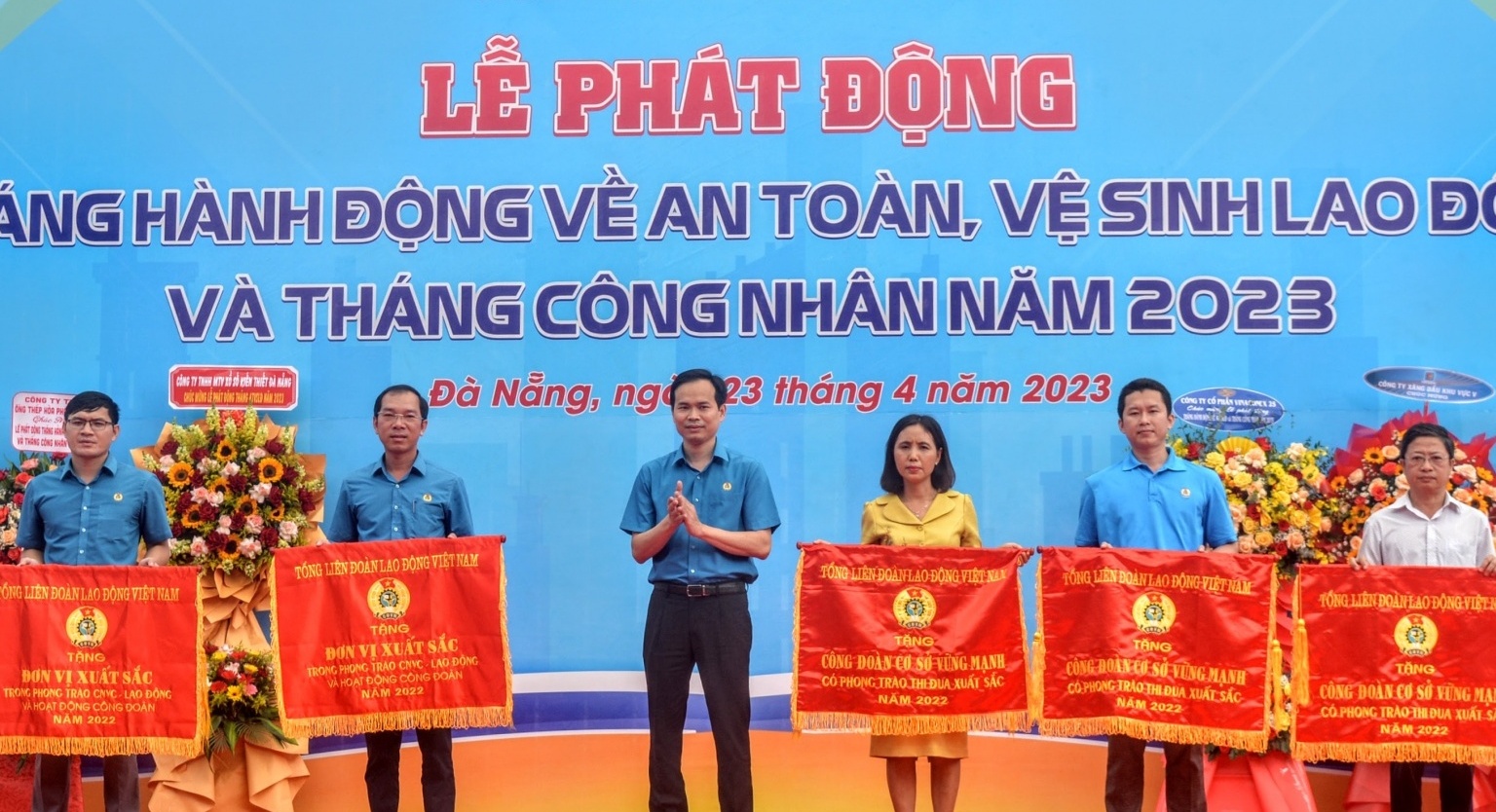 Đà Nẵng: Phát động Tháng hành động về ATVSLĐ và Tháng Công nhân năm 2023