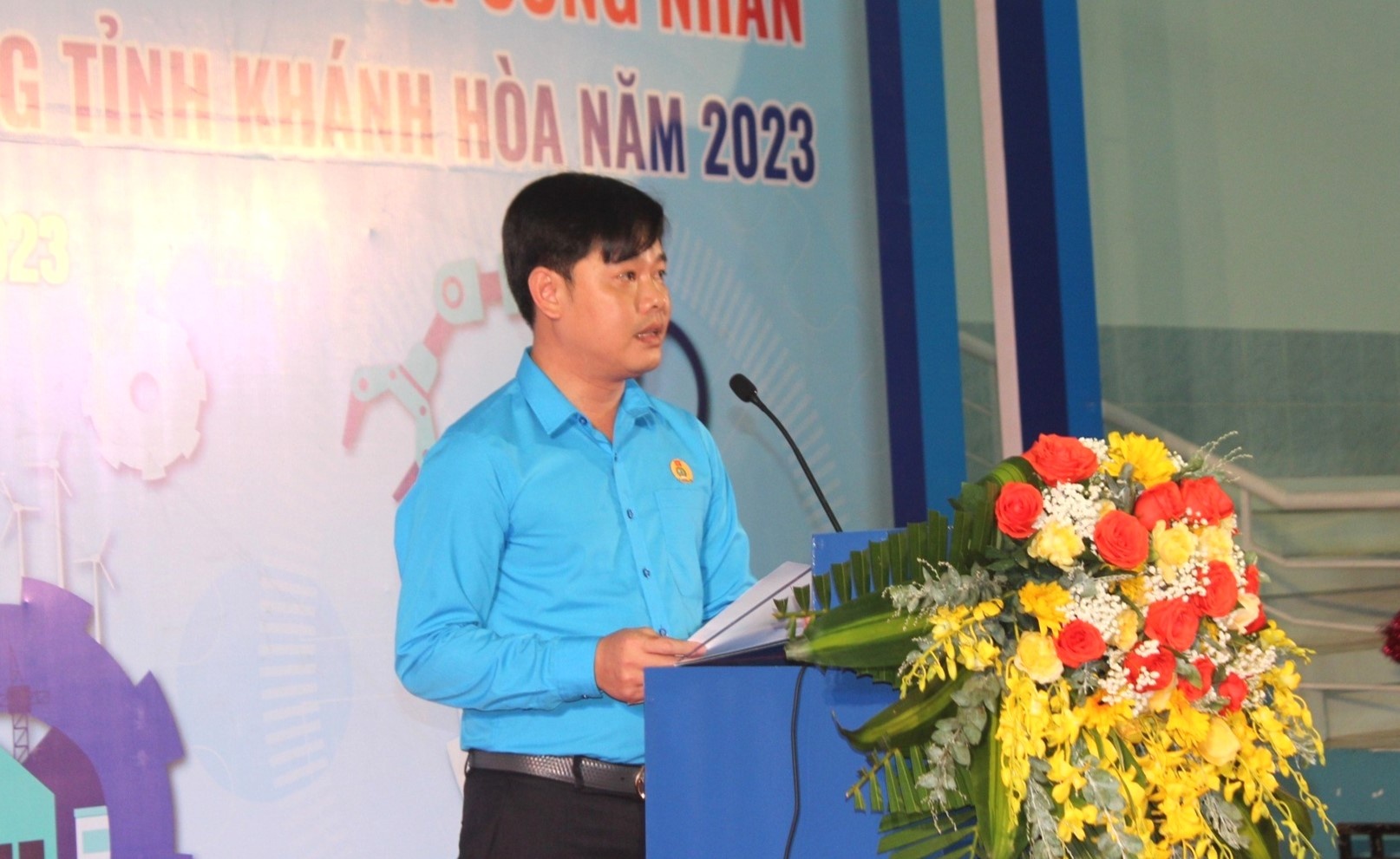 Khánh Hòa: Phát động Tháng hành động về ATVSLĐ và Tháng Công nhân năm 2023 Khánh Hòa: Phát động Tháng hành động về ATVSLĐ và Tháng Công nhân năm 2023