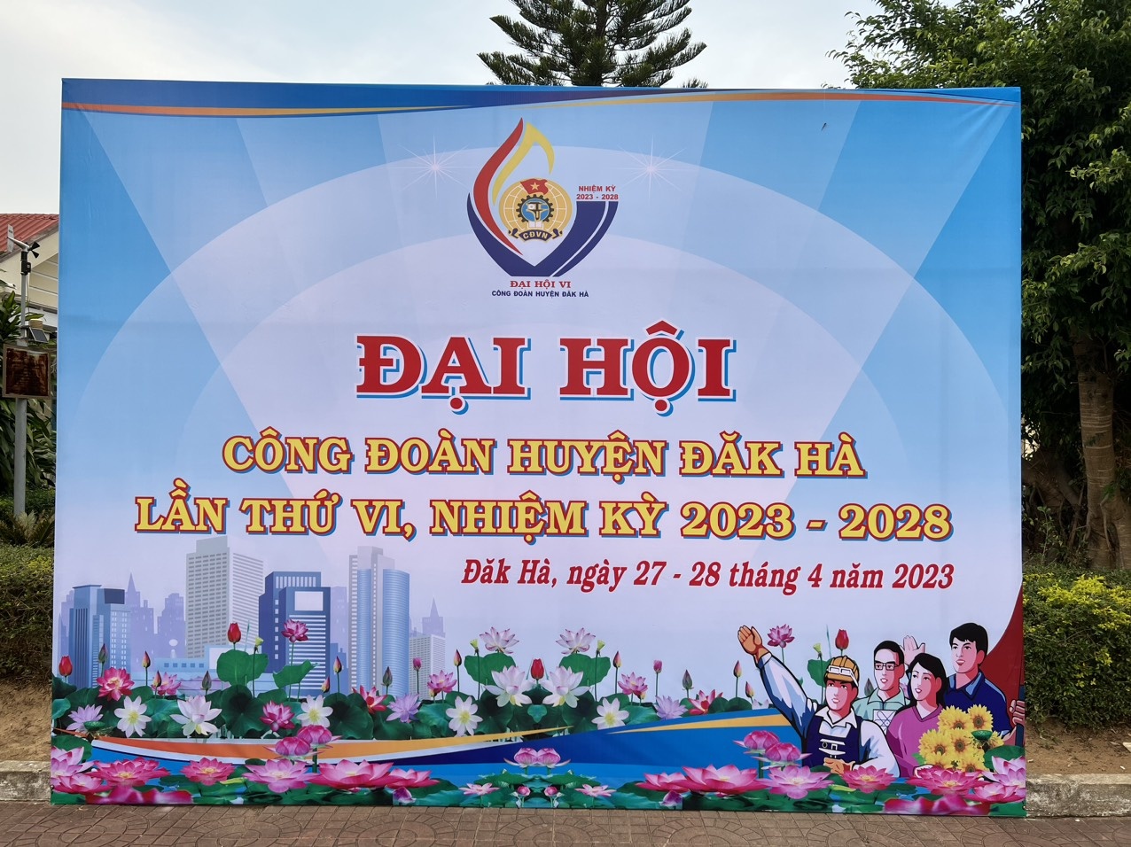 Công đoàn huyện Đăk Hà sẵn sàng tổ chức đại hội điểm nhiệm kỳ 2023 – 2028 Công đoàn huyện Đăk Hà sẵn sàng tổ chức đại hội điểm nhiệm kỳ 2023 – 2028