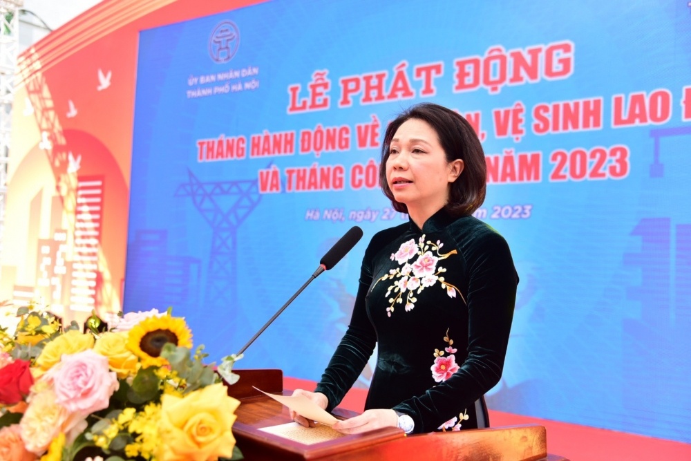 Hà Nội: Phát động Tháng hành động về ATVSLĐ và Tháng Công nhân năm 2023