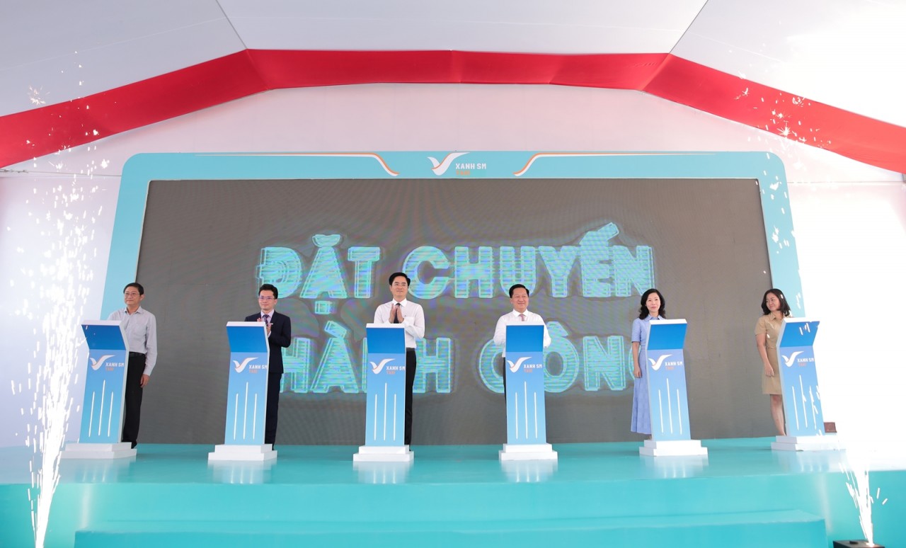 Dịch vụ Taxi Xanh SM có mặt tại Tp. HCM với quy mô 600 xe Dịch vụ Taxi Xanh SM có mặt tại Tp. HCM với quy mô 600 xe