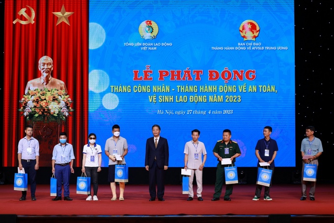 Lễ phát động Tháng Công nhân và Tháng hành động về ATVSLĐ năm 2023
