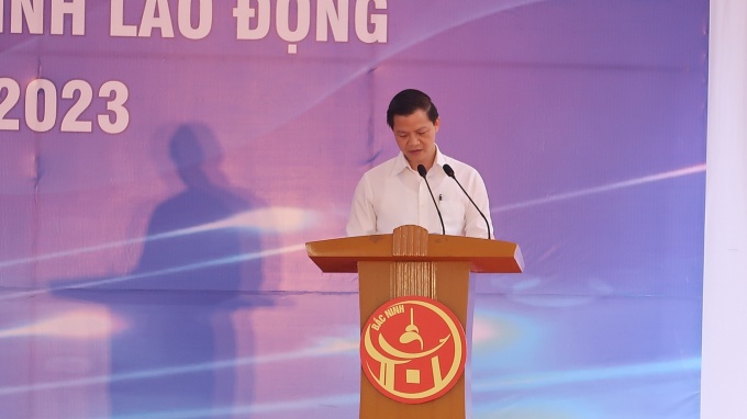 Bắc Ninh phát động Tháng Hành động về ATVSLĐ và Tháng Công nhân 2023 Bắc Ninh phát động Tháng Hành động về ATVSLĐ và Tháng Công nhân 2023