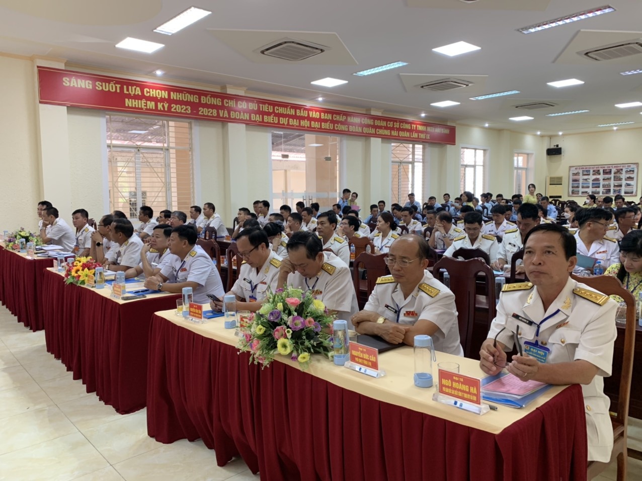 Đại hội đại biểu CĐCS Công ty TNHH MTV Hải Bình, nhiệm kỳ 2023 - 2028