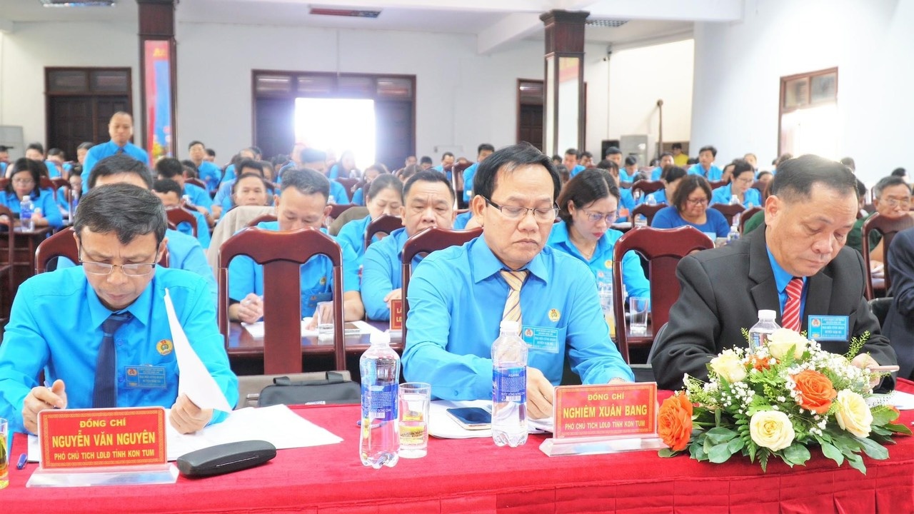 Kon Tum tổ chức thành công đại hội điểm Công đoàn huyện Đăk Hà